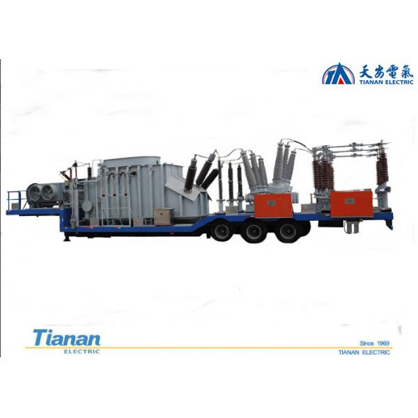 Quality 132kv Prefabricated Mobile Vehicle Mounted semi-trailer Transformer Substation for sale