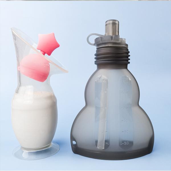 Quality Harmless Silicone Breast Milk Bags BPA Free Plastic Transparent for sale