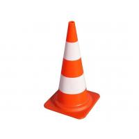 China Parking PVC Traffic Cone Orange Safety Roadway Construction Temporary Signage factory
