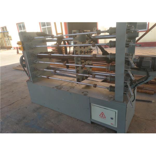 Quality Automatic Wire Coiling Machine , 60m/min Gabion Wire Mesh Machine PLC Control for sale