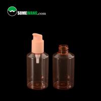 China 150ml Cosmetic Emulsion Spray Pump Plastic PET Bottle For Shampoo Liquid Skin Care factory