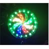 China Big size Windmill strobe and Angel eyes flash Rainbow color hot wheels LED flashing light factory