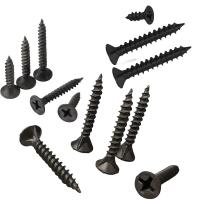 China Black Phosphated Metal Parafuso Drywall Self Tapping Drywall Screws For Industrial Equipment factory