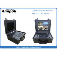 China Briefcase Portable COFDM Receiver Wireless Radio with Remote Control 4 Channels for sale