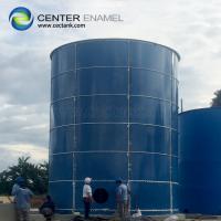 China Anti - Adhesion Glass Fused Steel Tanks For Biogas Project factory