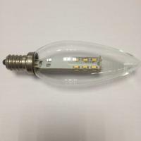 China LED CANDELABRA BULB  LED CANDLE LIGHT LED SMD 2835 1W E12 E14 FULL GLASS for sale