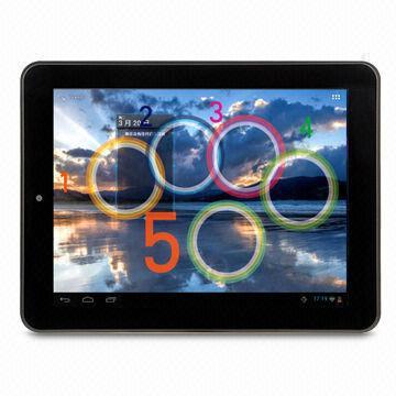 China 8-inch Android Tablet PC with RK3066 Dual Core Cortex A9 1.6GHz, Mali-TM 400 Quad Core GPU and HDMI factory