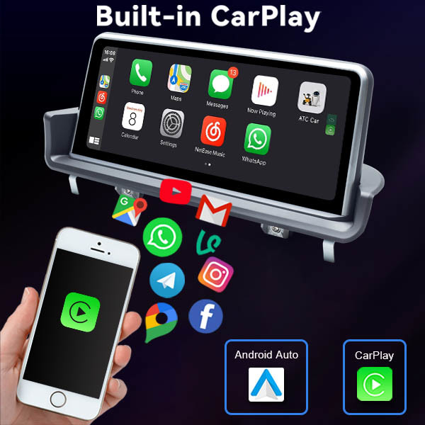 Quality IPS Screen Android 11 Car Radio Navigation Multimedia Video Player For BMW E90 for sale