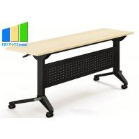 China Modern Office Desk Simple Wooden Folding Conference Tables Staff Negotiation Table factory
