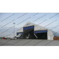 China Outdoor Aircraft Hangar Tent , Temporary Garage Tent High Level Industrial Door Design factory