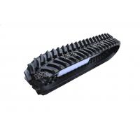 Quality 280mm Excavator Rubber Track higher tread pattern rubber track T280X72LHX52 for for sale