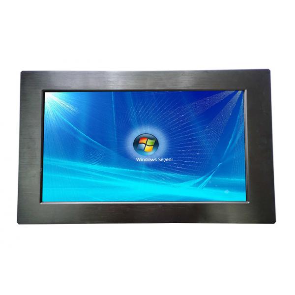 Quality Gas Station Resistive Touch Monitor Full HD 1920X1080 VGA HDMI DVI Signal Ports for sale
