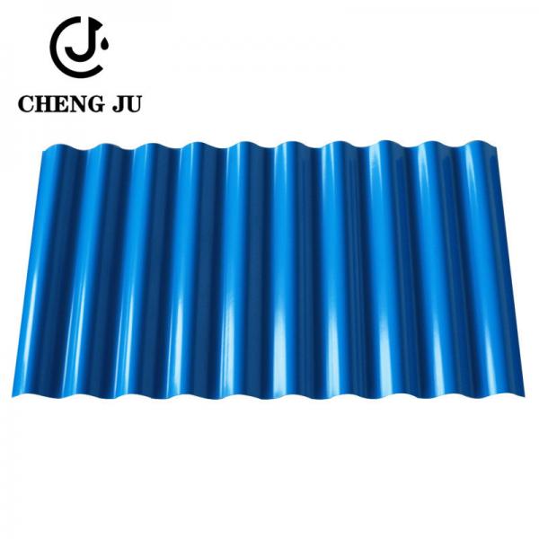 Quality Pressed Steel Roofing Sheets Blue Color Galvanized Colored Corrugate Roofing for sale