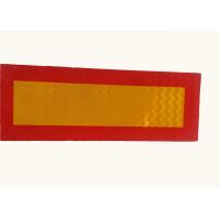 Quality Floor Police Car Reflective Vehicle Marking Tape Safety , Yellow And Red for sale