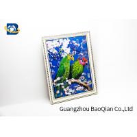 China Pet Material Custom Lenticular Printing , Birds 3D Pictures Of Animals 0.6MM Thickness factory