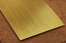 Quality ASTM Brass Thick Plate , Laser Cutting Brass Sheet SGS ISO Certificate for sale