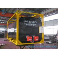 China ISO Frame Liquid Bitumen Storage Tanks Asphalt Tanker Trailer 20 Foot Shipping Container factory