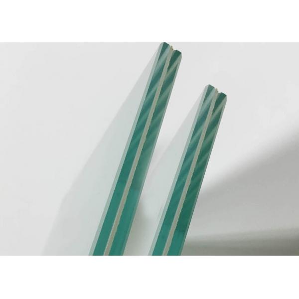 Quality PVB Colored Laminated Glass Clear Toughened Flat Curved 6mm to 40mm for sale