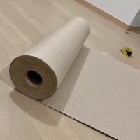 China 38'' X 100' Temporary Slip Resistant Floor Protection Roll Natural Color UV Resistant factory