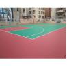 China Tennis / Badminton Court Synthetic Flooring , 3mm Recycled Basketball Court Flooring factory