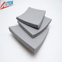 China Silicone Foam Gasket Material Z-FOAM8240-SC1 6mmT For New Energy Vehicle's Battery Box Sealing factory
