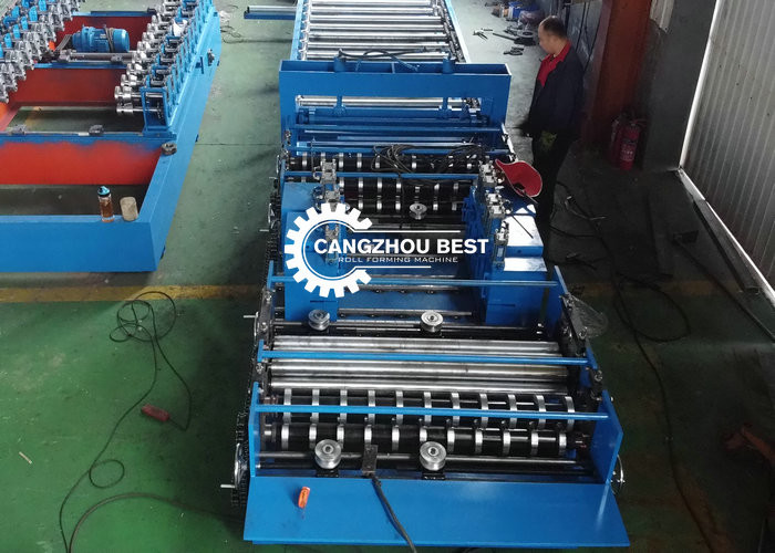 China Electrical Wires Tray 600mm Trunk Cable Tray Roll Forming Machine Cable Tray Line factory