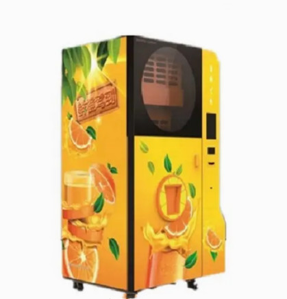 Quality Custom Automatic Juice Vending Machine Commercial Fresh Orange Juicer 110V - for sale