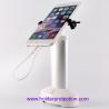 China COMER phone display product security shelf for exhibitions with internal cable with alarm charging cable factory