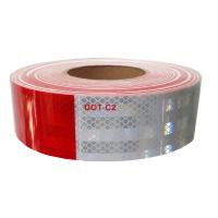 Quality White And Red Dot C2 Reflective Tape Truck Self Adhesive Reflective Tape for sale