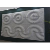 China Flame Retardant 3d Acoustic Wall Panels Noise Absorbing Wall Art Heat Insulation for sale