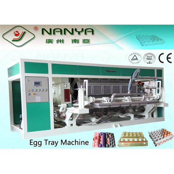 Quality 6000pcs/h Fully Automatic Rotary Type Egg Tray Machine 6 Layer Drying Lines for sale
