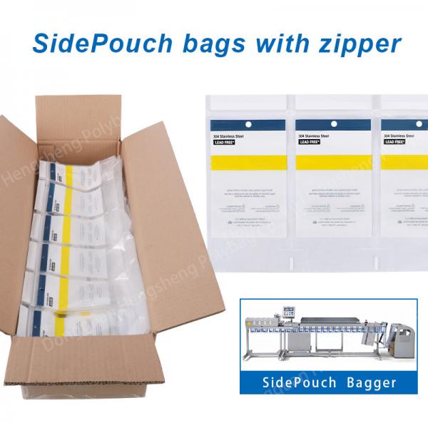 Quality Pre Opened Auto Sideload Bags On A Roll,Coex Poly Mailer Rollbags poly tubing for sale