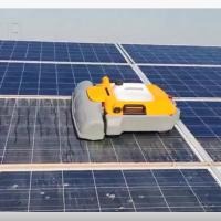 China Highly Efficient Solar Panel Cleaning Robot NEW - 1 Year - Cleaning Area Large Areas for sale