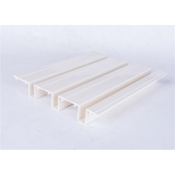 Quality Decoration Use Custom Plastic Profiles With Special Requested Surface for sale