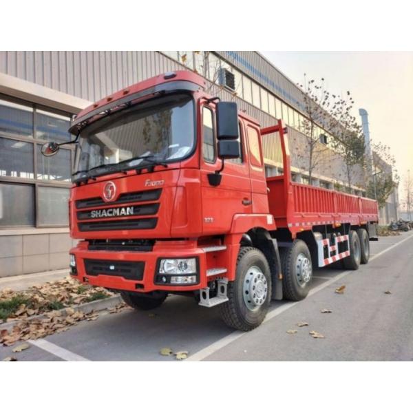 Quality Red Lorry Truck 8x4 400Hp SHACMAN F3000 Truck Euro V for sale
