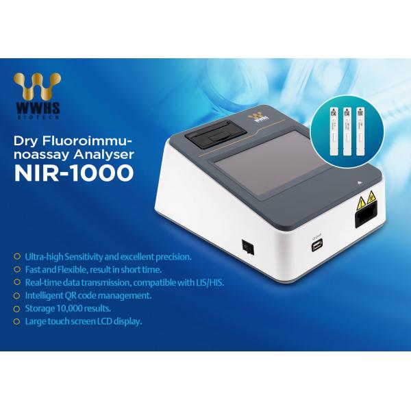 Quality NIR-1000 Dry Fluorescence Immunoassay Analyzer For D-Dimer Cardiac Detection for sale