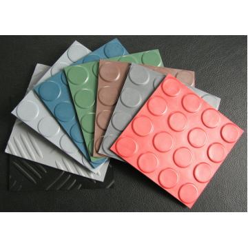 Quality Waterproof Industrial Rubber Sheet For Mat , Anti - slip Rubber Flooring Sheet for sale