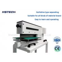 China New Condition PCB Depaneling Equipment Powerful Low Stress V Cut Linear Blade Pneumatic PCB Separating Machine HS-310 factory