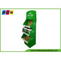 China Green Color Cardboard Advertising Display Stands For Decoration Lights FL172 factory