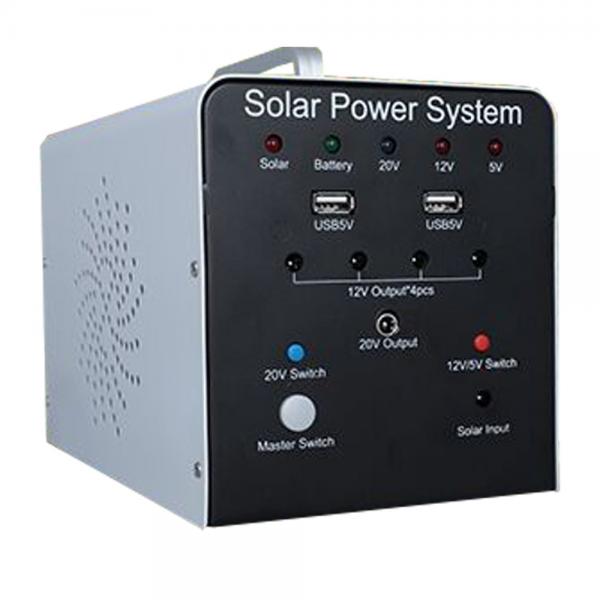 Quality Wholesale Mini Portable Energy Storage Outdoor Camping Generator 120W Solar Power System for sale