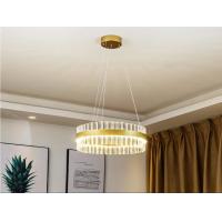 Quality ROHS Dining Room Luxury LED Ceiling Lights Fixtures Electroplated Hardware Body for sale