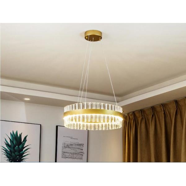 Quality ROHS Dining Room Luxury LED Ceiling Lights Fixtures Electroplated Hardware Body for sale