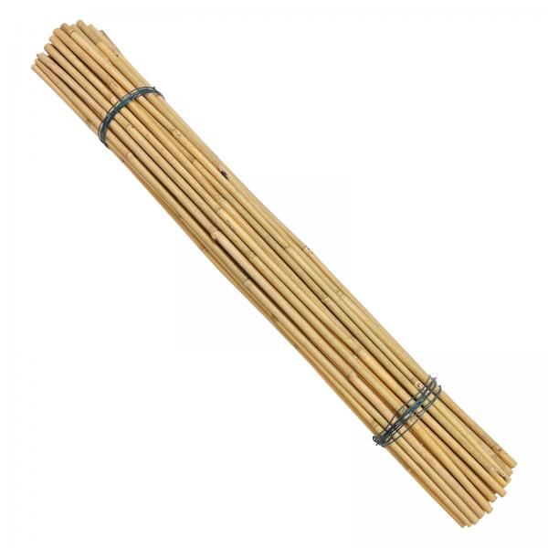 Quality Eco Friendly Decorative Raw Bamboo Poles Dia.0.8cm x 100cm Length for sale