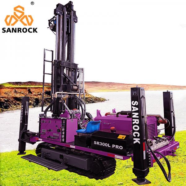 Quality Portable Water Well Drilling Rigs Hydraulic Bore hole 260m Deep Well Drilling for sale