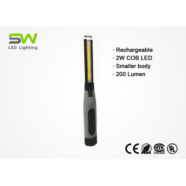 Quality Small Body Rechargeable LED 2W 200 Lumen Inspection Light For Painting And Polishing for sale