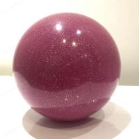 Quality 20cm Rhythmic PVC Yoga Balance Ball With Inflator Pump for sale