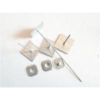 Quality 3 Mm Diameter Galvanized Steel Insulation Anchor Pins For Fire Resisting for sale