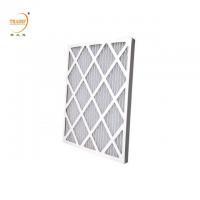 China Cardboard Frame Merv Pleated HVAC AC Furnace Pre Air Filter Customized Washable factory