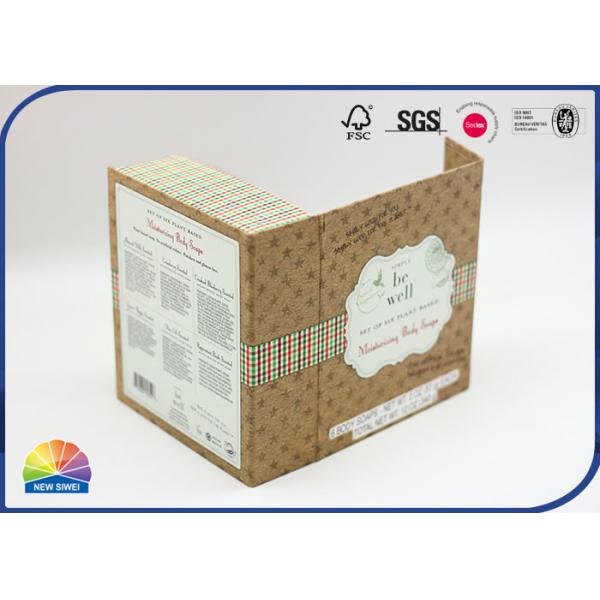 Quality Custom Size Hinged Lid Gift Box Matte Lamination For Soaps Little Gifts for sale