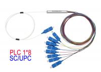 China UPC Fiber Optic PLC Splitter Mini Module 1650 Operting Wavelength Max factory